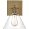 Access Lighting Port Nine Martini, Martini LED Wall Sconce, Antique Brushed Brass Finish, Clear Glass 63143LEDDLP-ABB/CLR - alternate 10